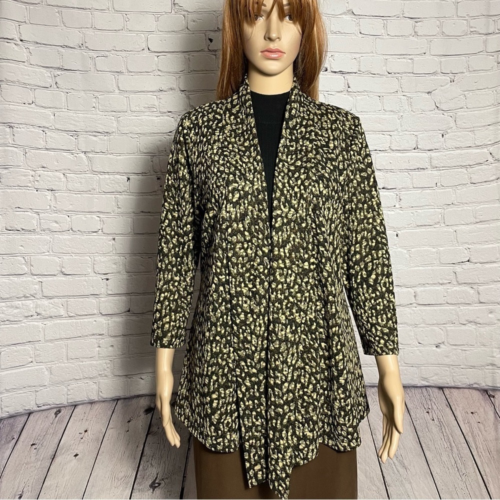 Additions By Chico's Open Front Jacket Size 1 US M